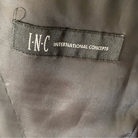 INC International Concept Men’s Black Suit Jacket - Size 42R, Office, Events - Picture 5 of 6